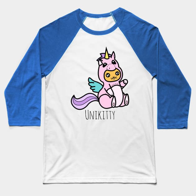 Unikitty Baseball T-Shirt by Artristahx